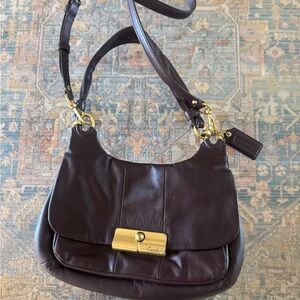 Coach Kristin Leather Hippie Hobo Bag